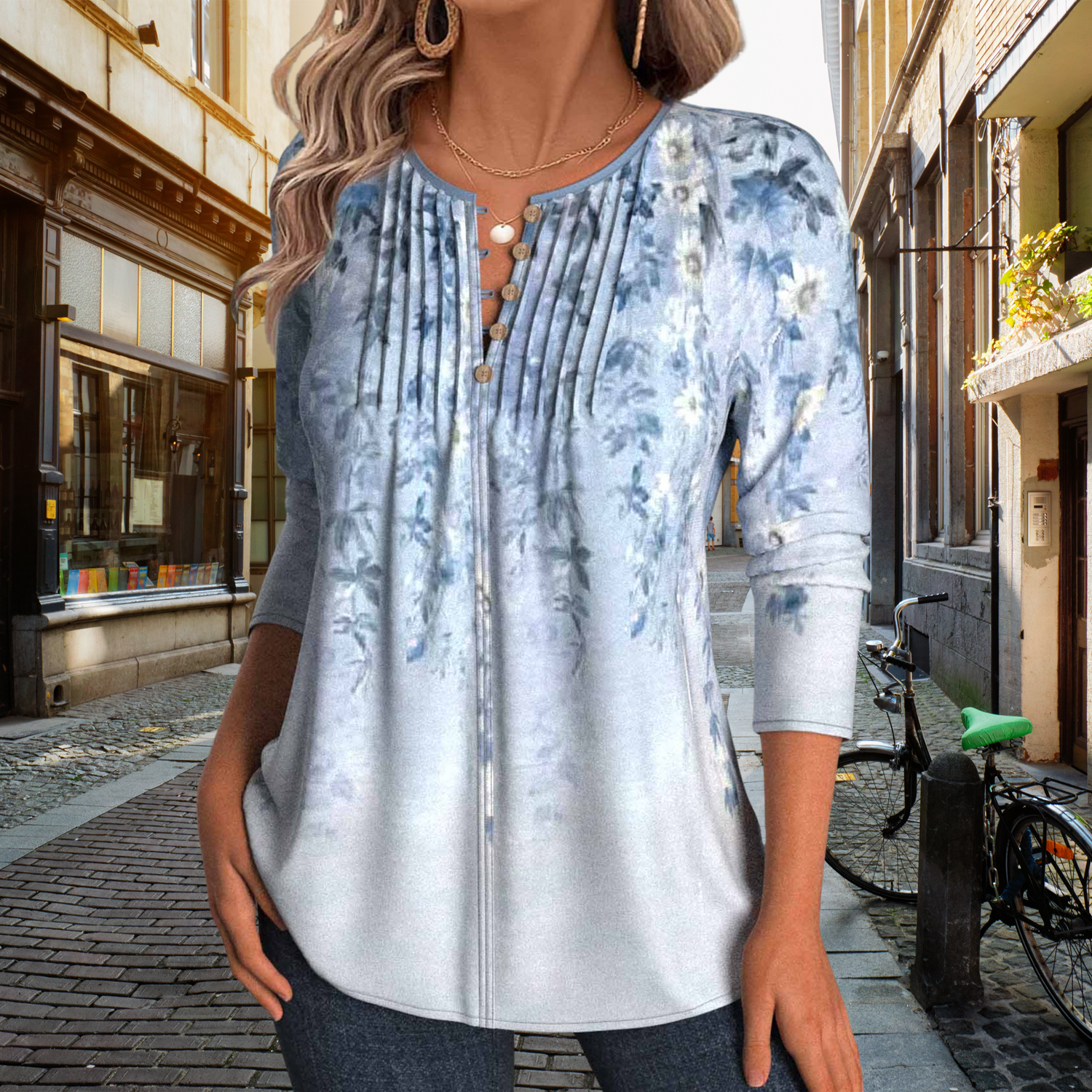 Blommig skjorta från NewLook Paris™